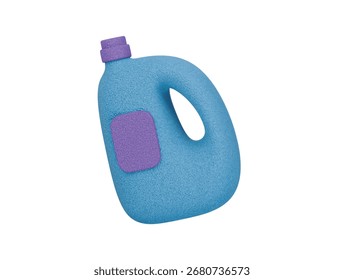 detergente garrafa ícone 3d ilustração renderizar