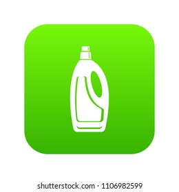 Detergent bottle icon. Simple illustration of detergent bottle vector icon for web