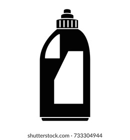 detergent bottle isolated icon