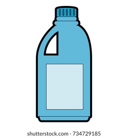 detergent bottle isolated icon