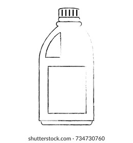 detergent bottle isolated icon
