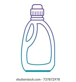 detergent bottle isolated icon
