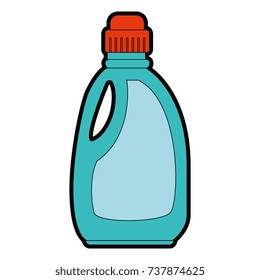 detergent bottle isolated icon