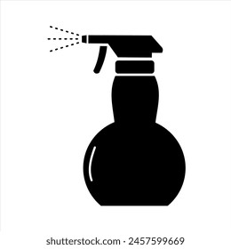 Symbol für Produktlinie des Waschmittelflaschensatzes. Vektorillustration von Waschmittel für Wäsche auf weißem Hintergrund. Lufterfrischer-Icon-Flasche