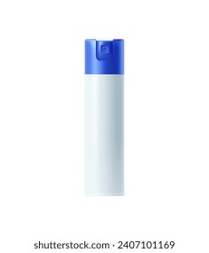 Abschreckende und saubere Produkt Plastikflasche aufzeichnen. Einzeln realistische 3D-Vektorschachtel mit effizientem Sprühreiniger für müheloses Reinigen, verkörpert Stil und Praktikabilität für die Hausarbeit