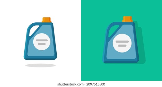 Detergent cleaner bottle icon vector or bleach clean package plastic container isolated flat cartoon illustration, idea of chemical liquid product pack, cleanse package