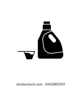 detergent concept line icon. Simple element illustration. detergent concept outline symbol design.