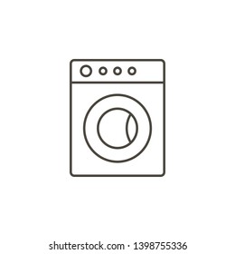 Detergent, doing laundry vector icon. Simple element illustration from UI concept.  on white background