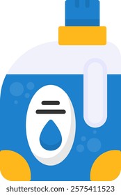 Detergent Flat Style Icon Design