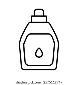 detergent icon Simple outline illustration