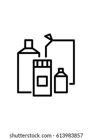 Detergent icon, Vector