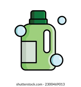 detergent icon vector design template in white background