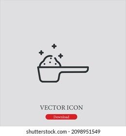 detergent  icon vector icon.Editable stroke.linear style sign for use web design and mobile apps,logo.Symbol illustration.Pixel vector graphics - Vector