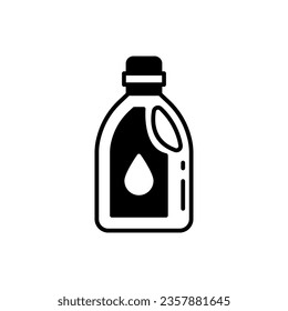Icono de detergente en vector. Ilustración