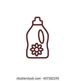 detergent line icon