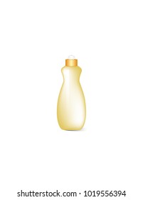 Detergent on a white background