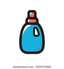 Detergent outline icon for graphic design, apps and websites