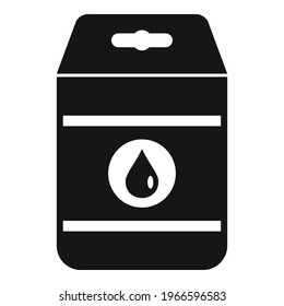 Detergent pack icon. Simple illustration of Detergent pack vector icon for web design isolated on white background