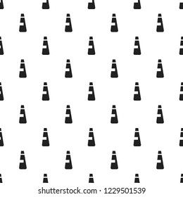 Detergent plastic bottle pattern seamless vector repeat for any web design