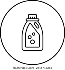 Detergent vector icon. Can be used for printing, mobile and web applications.