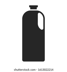 Detergent vector icon.Black vector icon isolated on white background detergent.