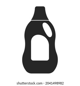 Detergent vector icon.Black vector icon isolated on white background detergent.