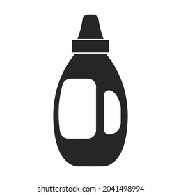 Detergent vector icon.Black vector icon isolated on white background detergent.