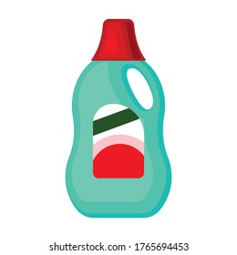 Detergent vector icon.Cartoon vector icon isolated on white background detergent.