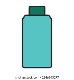 Detergent vector icon.Color vector icon isolated on white background detergent.