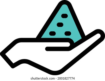 detergent vector line colour icon