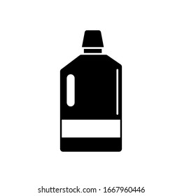 Detergents, bottle icon. Simple vector liquid container icons for ui and ux, website or mobile application