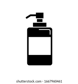Detergentes, icono del frasco. Iconos simples de recipientes vectoriales para ui y ux, sitio web o aplicación móvil