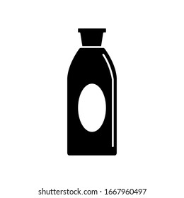 Detergents, bottle icon. Simple vector liquid container icons for ui and ux, website or mobile application