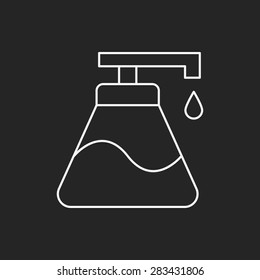 Detergents line icon