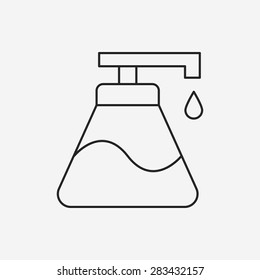 Detergents line icon