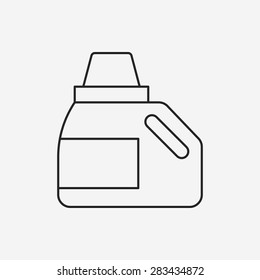 Detergents line icon