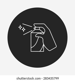 Detergents line icon