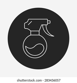 Detergents line icon