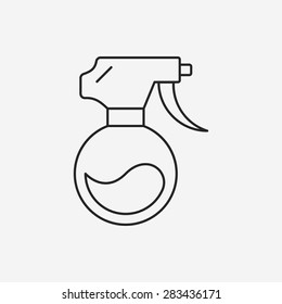 Detergents line icon