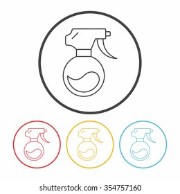 Detergents line icon