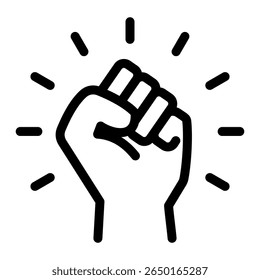 Determination Icon Element For Design