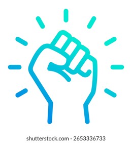 Determination Icon Element For Design