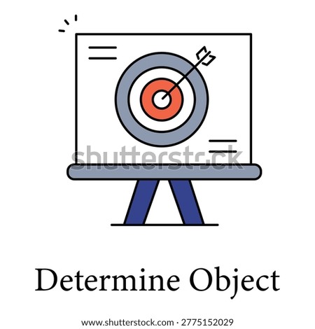 Determine Object Icon For Object Recognition And Automated Visual Analysis