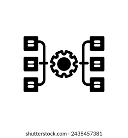 Determine Object icon in vector. Logotype