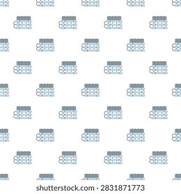 Detonator dynamite bomb pattern creating a background of hazardous explosive devices