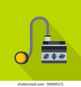 Detonator icon. Flat illustration of detonator vector icon for web