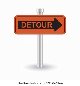 detour sign