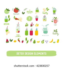 Detox vector print