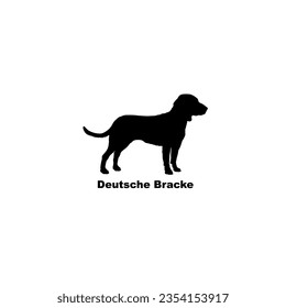 Deutsche Bracke dog silhouette dog breeds Animal Pet