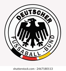 deutscher fussaball bund design logo